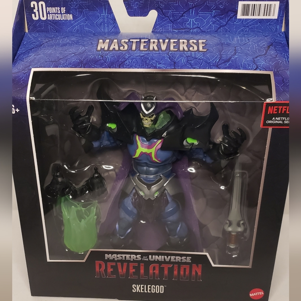 Masters of the‎ Universe Revelation "Skelegod Action Figure"